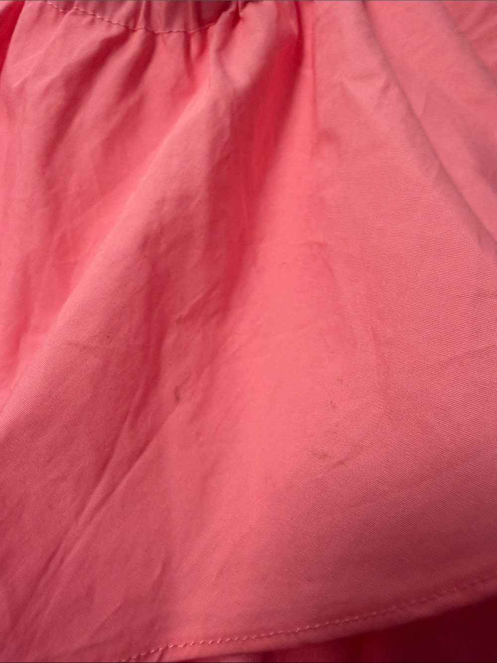 One-Shoulder Ruffle Top in Bright Pink - Picture 4 of 5